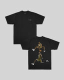 On Your Head 8.24 Black Tee