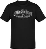 Premium Old School Born And Raised Vintage Crew -Tee