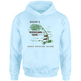 Oscar's Hurricane Cove - Catalina Island, CA - Vintage Tiki Bar - Unisex Hoodie