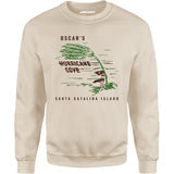 Oscar's Hurricane Cove - Catalina Island, CA - Vintage Tiki Bar - Unisex Sweatshirt