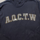 AOCTW BLINK STYLE HEAVYWEIGHT BLACK TSHIRT