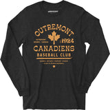 Outremont Canadiens - Canada - Vintage Defunct Baseball Teams - Long Sleeve T-Shirt