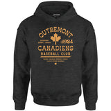 Outremont Canadiens - Canada - Vintage Defunct Baseball Teams - Unisex Hoodie