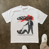RESERVOIR DOGS MOVIE HEAVYWEIGHT WHITE T-SHIRT