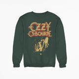 Ozzy Osbourne - Late 80s Vintage Ozzy Jumbo Print Sweatshirt