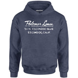 Palomar Lanes - Escondido, CA - Vintage Bowling Alley - Unisex Hoodie
