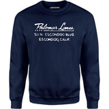 Palomar Lanes - Escondido, CA - Vintage Bowling Alley - Unisex Sweatshirt
