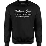 Palomar Lanes - Escondido, CA - Vintage Bowling Alley - Unisex Sweatshirt