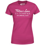 Palomar Lanes - Escondido, CA - Vintage Bowling Alley - Women's T-Shirt