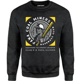Pana Coal Miners - Illinois - Vintage Defunct Baseball Teams - Unisex Sweatshirt