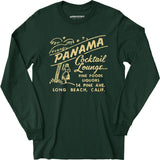Panama Cocktail Lounge - Long Beach, CA - Vintage Tiki Bar - Long Sleeve T-Shirt