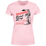 Panama Cocktail Lounge v2 - Long Beach, CA - Vintage Tiki Bar - Women's T-Shirt