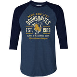Paris Bourbonites - Kentucky - Vintage Defunct Baseball Teams - 3/4 Sleeve Raglan T-Shirt