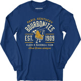 Paris Bourbonites - Kentucky - Vintage Defunct Baseball Teams - Long Sleeve T-Shirt