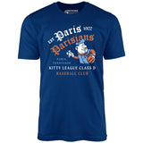 Paris Parisians - Tennessee - Vintage Defunct Baseball Teams - Unisex T-Shirt