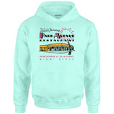 Park Avenue - Miami Beach, FL - Vintage Restaurant - Unisex Hoodie