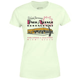 Park Avenue - Miami Beach, FL - Vintage Restaurant - Women's T-Shirt