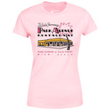 Park Avenue - Miami Beach, FL - Vintage Restaurant - Women's T-Shirt