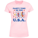 Party Time in The U.S.A. - Women's T-Shirt