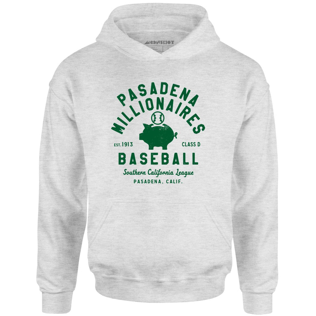 Pasadena Millionaires - California - Vintage Defunct Baseball Teams - Unisex Hoodie