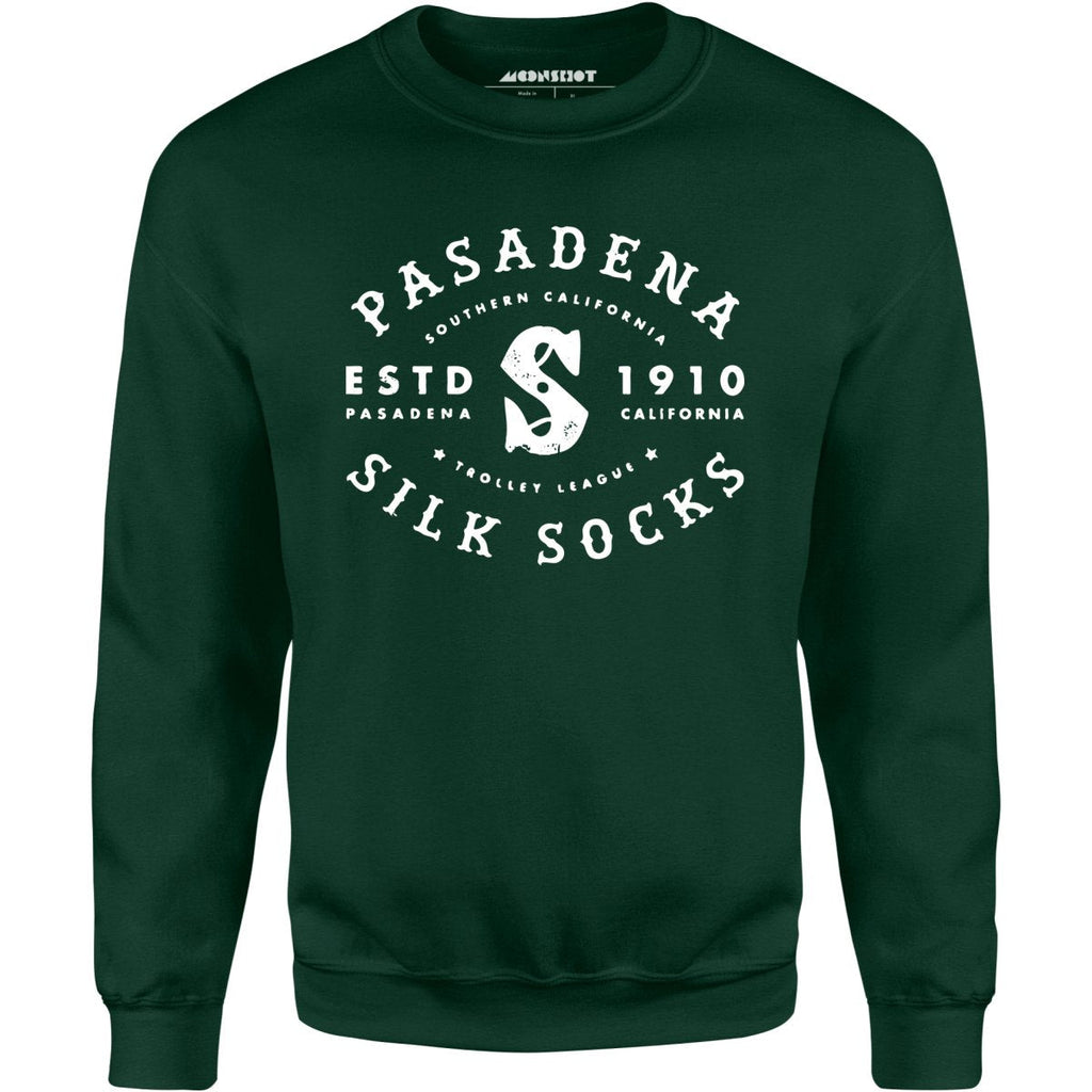 Pasadena Silk Socks - California - Vintage Defunct Baseball Teams - Unisex Sweatshirt