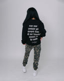 Passport Crewneck Black Sweatshirt