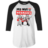 Pee-Wee and The Hermans - 3/4 Sleeve Raglan T-Shirt