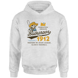 Pendleton Buckaroos - Oregon - Vintage Defunct Baseball Teams - Unisex Hoodie