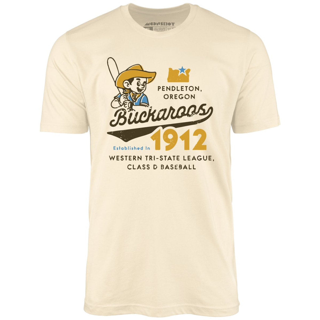 Pendleton Buckaroos - Oregon - Vintage Defunct Baseball Teams - Unisex T-Shirt
