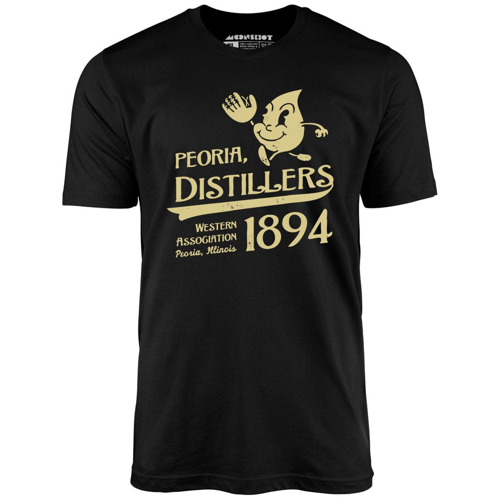 Peoria Distillers - Illinois - Vintage Defunct Baseball Teams - Unisex T-Shirt
