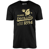 Peoria Distillers - Illinois - Vintage Defunct Baseball Teams - Unisex T-Shirt