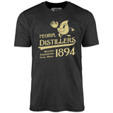 Peoria Distillers - Illinois - Vintage Defunct Baseball Teams - Unisex T-Shirt