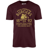 Philipsburg Burgers - Montana - Vintage Defunct Baseball Teams - Unisex T-Shirt