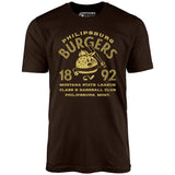 Philipsburg Burgers - Montana - Vintage Defunct Baseball Teams - Unisex T-Shirt