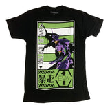 Evangelion EVA 01 Test Type Anime Adult T-Shirt