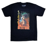 Dr. Stone Senku Teaser Art Anime Adult T-Shirt
