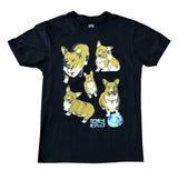 Cowboy Bebop Ein The Corgi Adult T Shirt