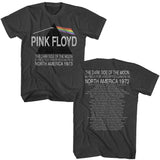 Pink Floyd - North America 1973 2 Sides Boyfriend Tee