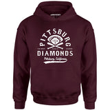 Pittsburg Diamonds - California - Vintage Defunct Baseball Teams - Unisex Hoodie