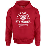 Pittsburg Diamonds - California - Vintage Defunct Baseball Teams - Unisex Hoodie