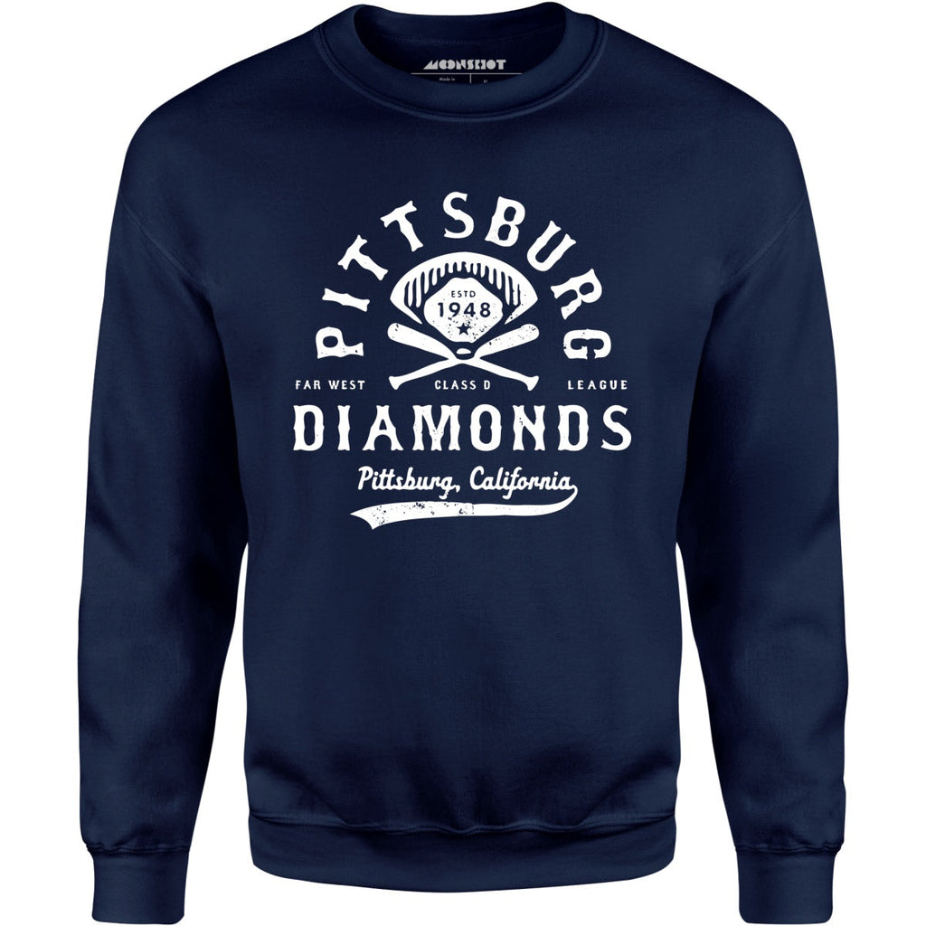 Pittsburg Diamonds - California - Vintage Defunct Baseball Teams - Unisex Sweatshirt