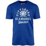Pittsburg Diamonds - California - Vintage Defunct Baseball Teams - Unisex T-Shirt