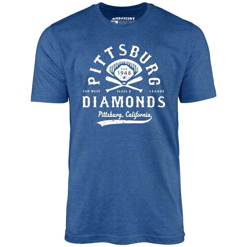 Pittsburg Diamonds - California - Vintage Defunct Baseball Teams - Unisex T-Shirt