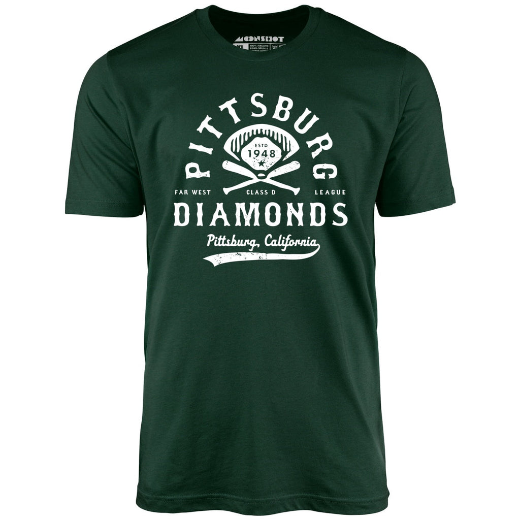 Pittsburg Diamonds - California - Vintage Defunct Baseball Teams - Unisex T-Shirt