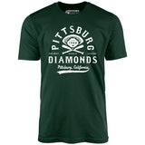 Pittsburg Diamonds - California - Vintage Defunct Baseball Teams - Unisex T-Shirt