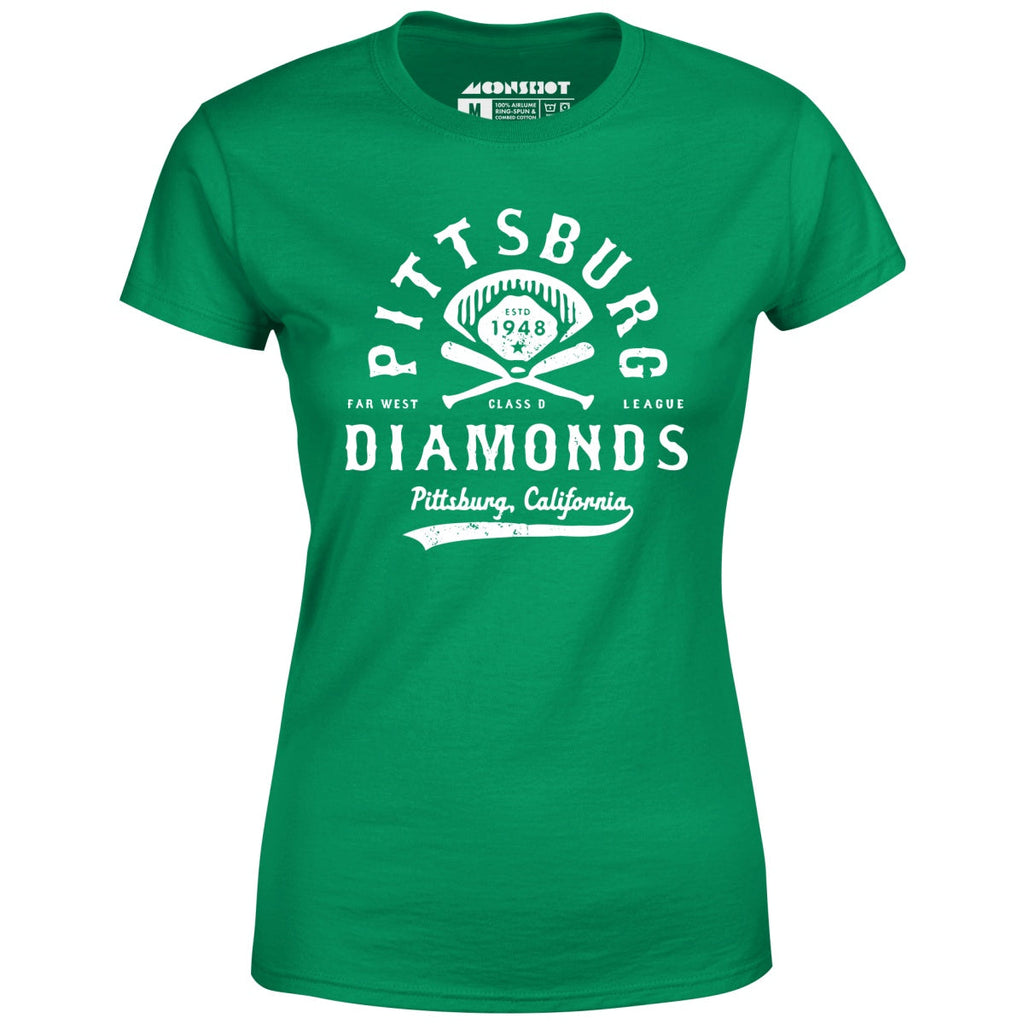 Pittsburg Diamonds - California - Vintage Defunct Baseball Teams - Women's T-Shirt