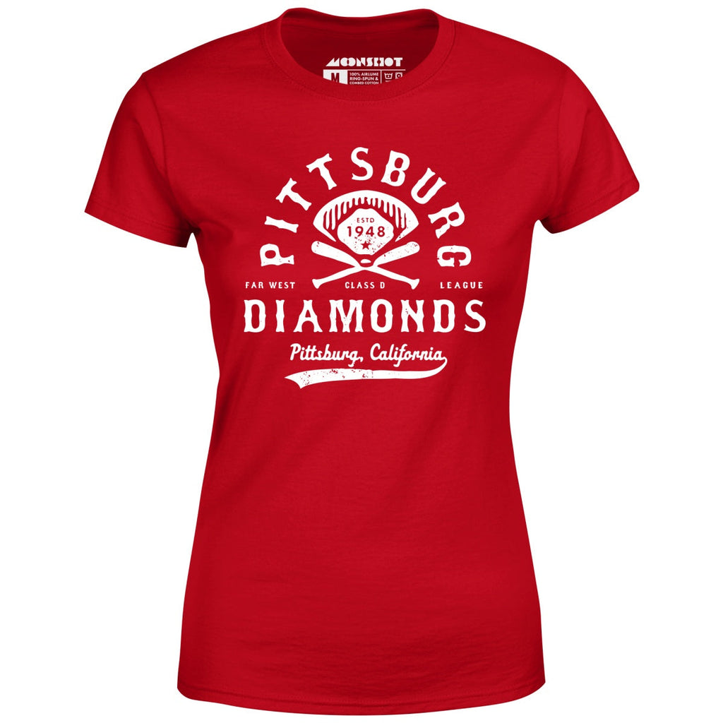 Pittsburg Diamonds - California - Vintage Defunct Baseball Teams - Women's T-Shirt