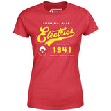 Pittsfield Electrics - Massachusetts - Vintage Defunct Baseball Teams - Women's T-Shirt