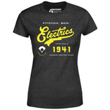 Pittsfield Electrics - Massachusetts - Vintage Defunct Baseball Teams - Women's T-Shirt