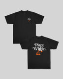 Plant Within Black Tee